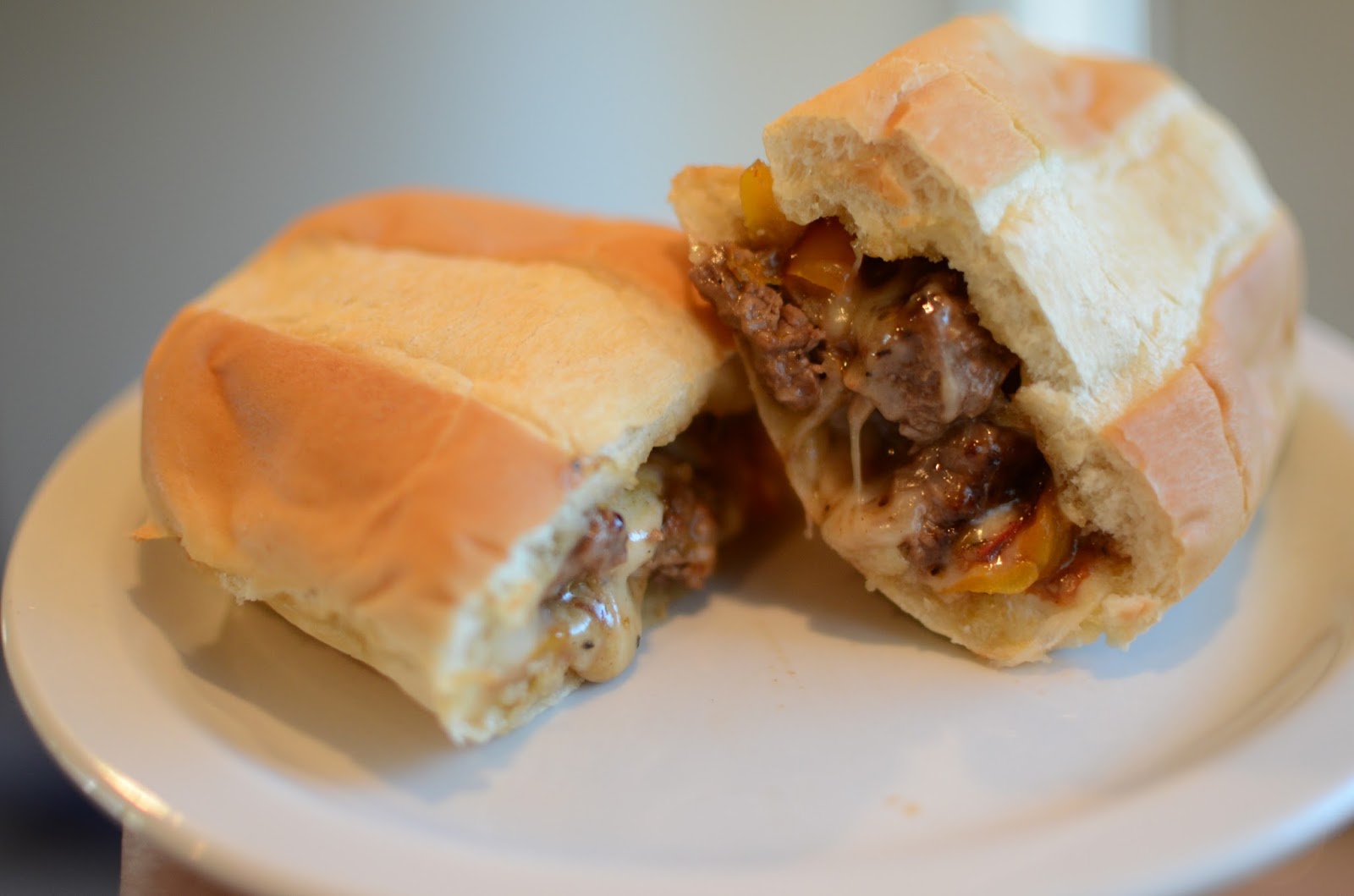 RECIPE FOR CHEESE STEAK SANDWICH