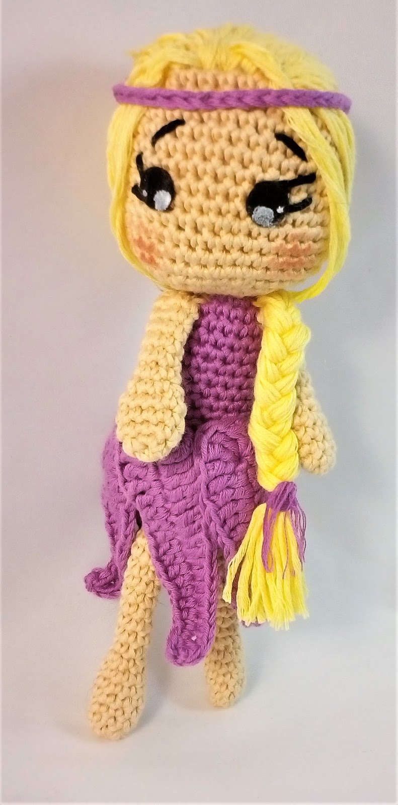 muñeca a crochet facil