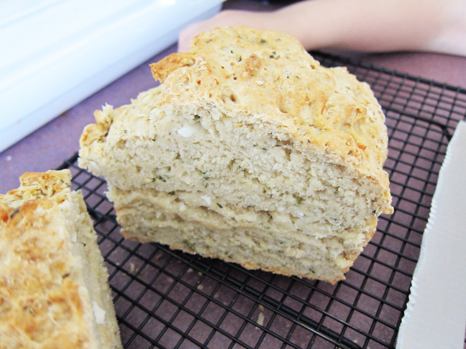 Bloatal Recall RosemaryFeta Beer Bread