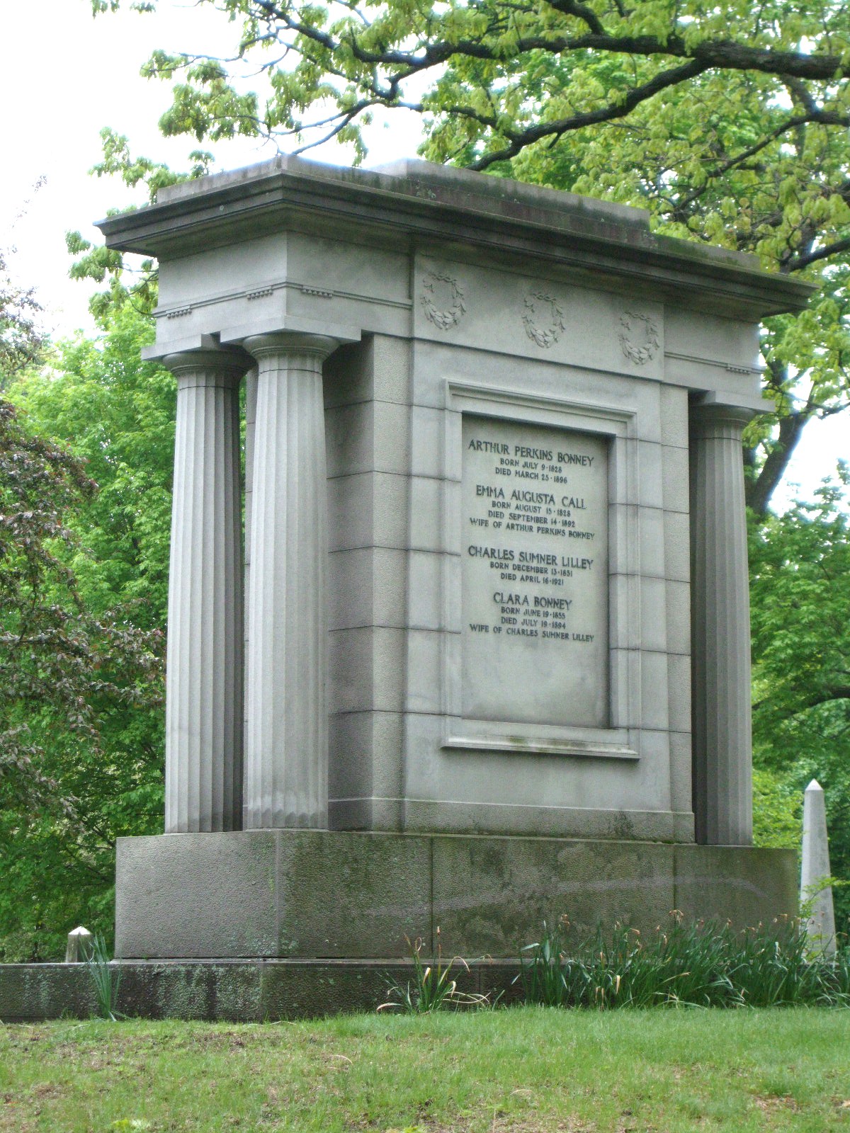 Life From The Roots Bonney, Call, Lilley of Lowell, Massachusetts Tombstone Tuesday