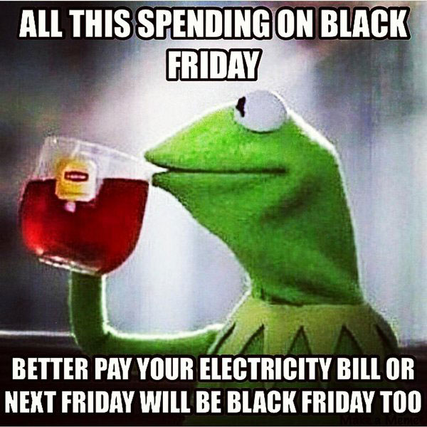 50+ Funny Black Friday Memes, Humorous Quotes and Sayings