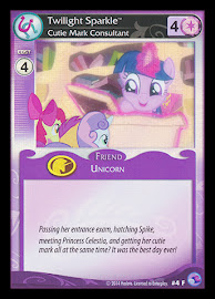 My Little Pony Twilight Sparkle, Cutie Mark Consultant General Fixed Set CCG Card