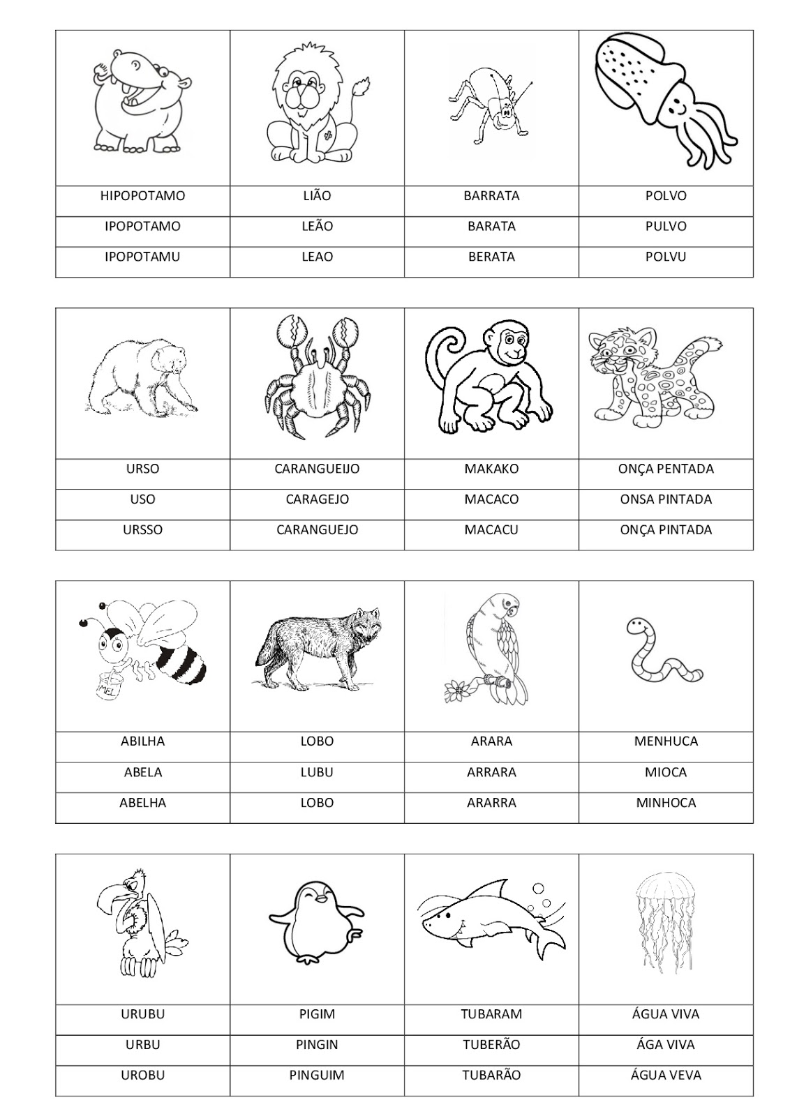 JOGO ESCOLHA A PALAVRA CORRETA