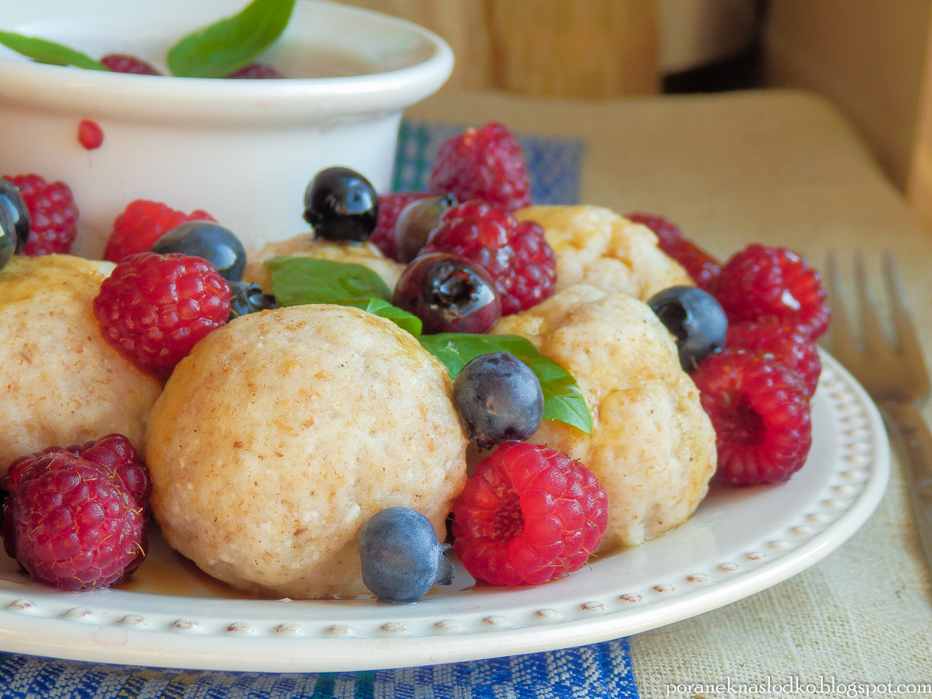 660. Knedle twarogowe z semoliny! Poranek na słodko przepisy, inspiracje, śniadania, zdrowa