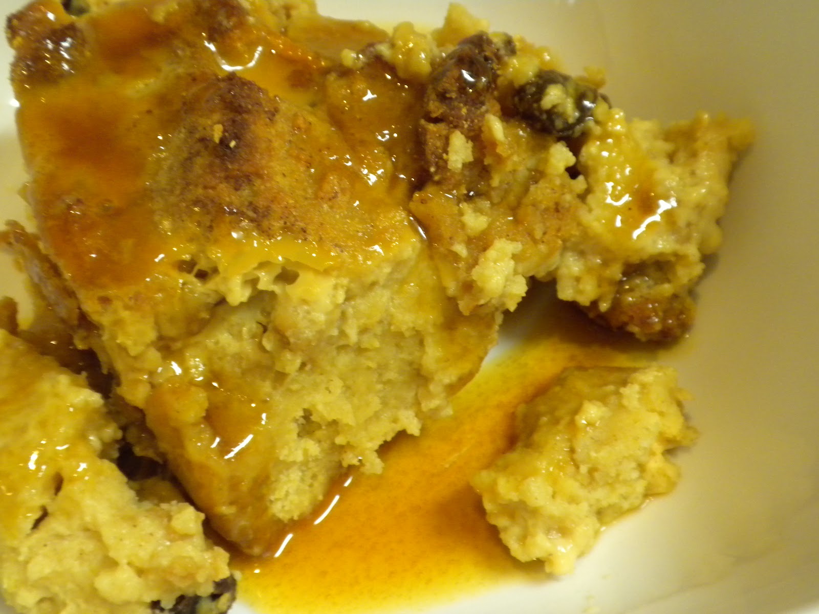 GlutenFree Bread Pudding with Whiskey Sauce