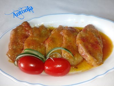 &#9792;&#9794; Lomo En Salsa De Calabaza &#9794;&#9792;
