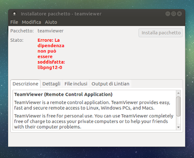 libpng12 0%2Bteamviewer%2Bproblem