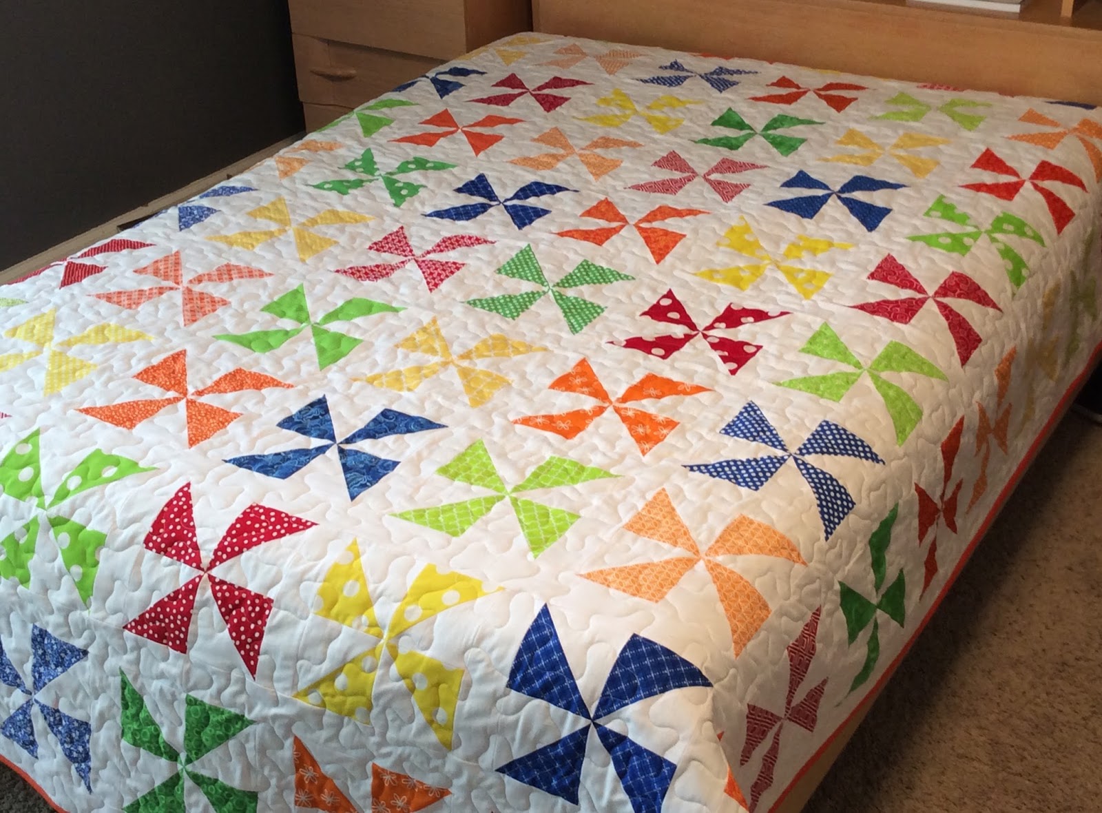 The Fleming's Nine 8" Pinwheel Quilt