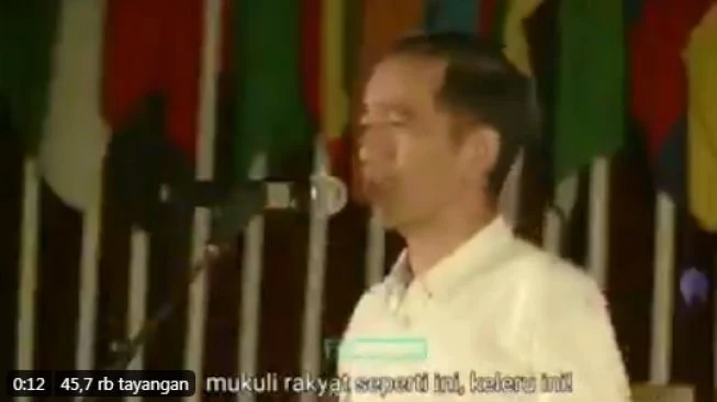 Beredar Video Lawas Jokowi Kritik Pemerintah, Kata-katanya Jadi Sorotan: Rakyat Harus Dilindungi!