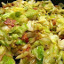 Fried Cabbage with Bacon and Onions