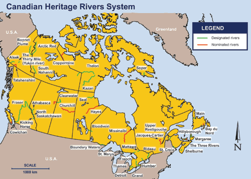 Canada Map with Regions