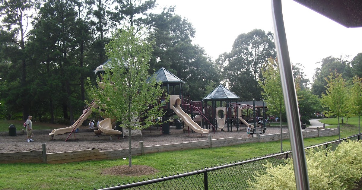 Travel NC With Kids Village Park in Kannapolis NC Has Playground