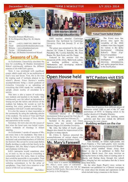 sample newsletter