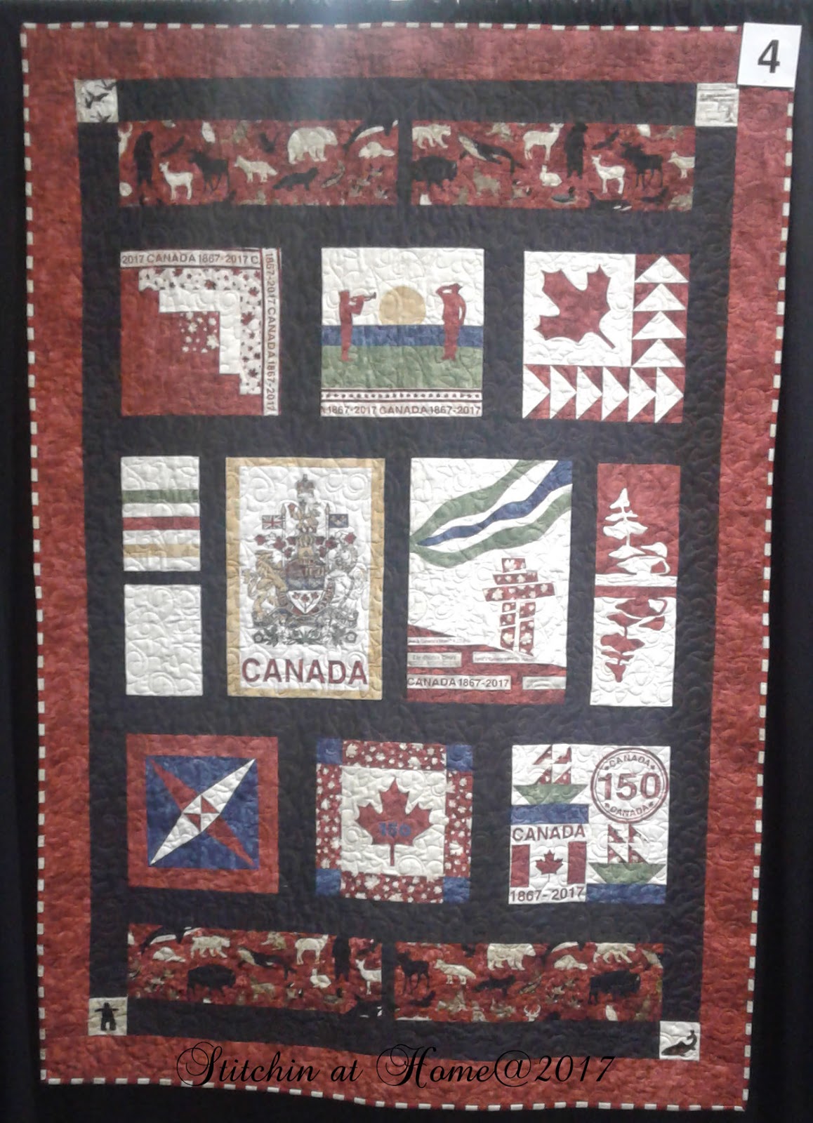 Stitchin At Home Pictures from Quilt Canada