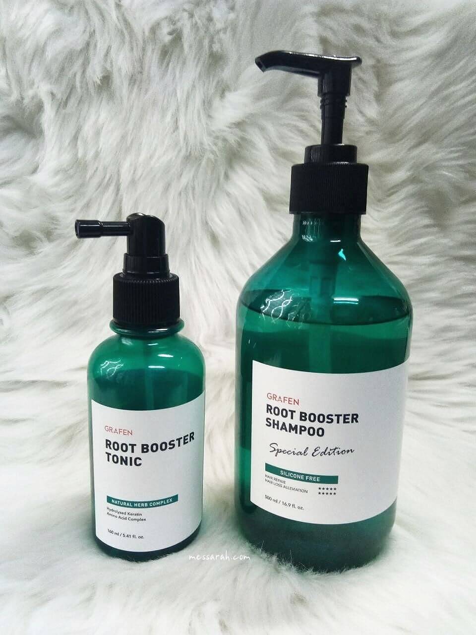 Grafen Root Booster Shampoo and Grafen Root Booster Tonic Review