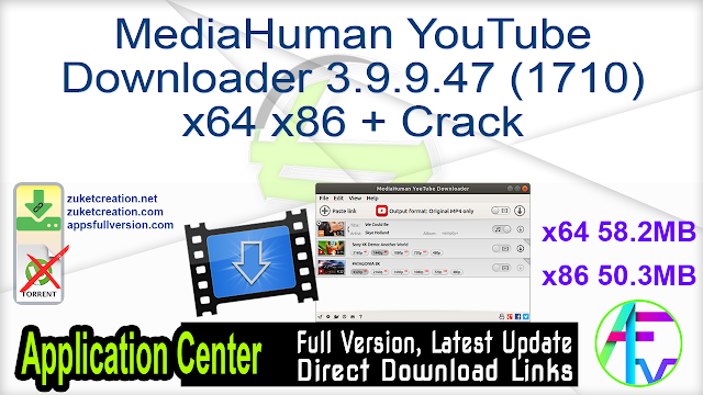 Mediahuman Youtube Downloader 3 9 9 33