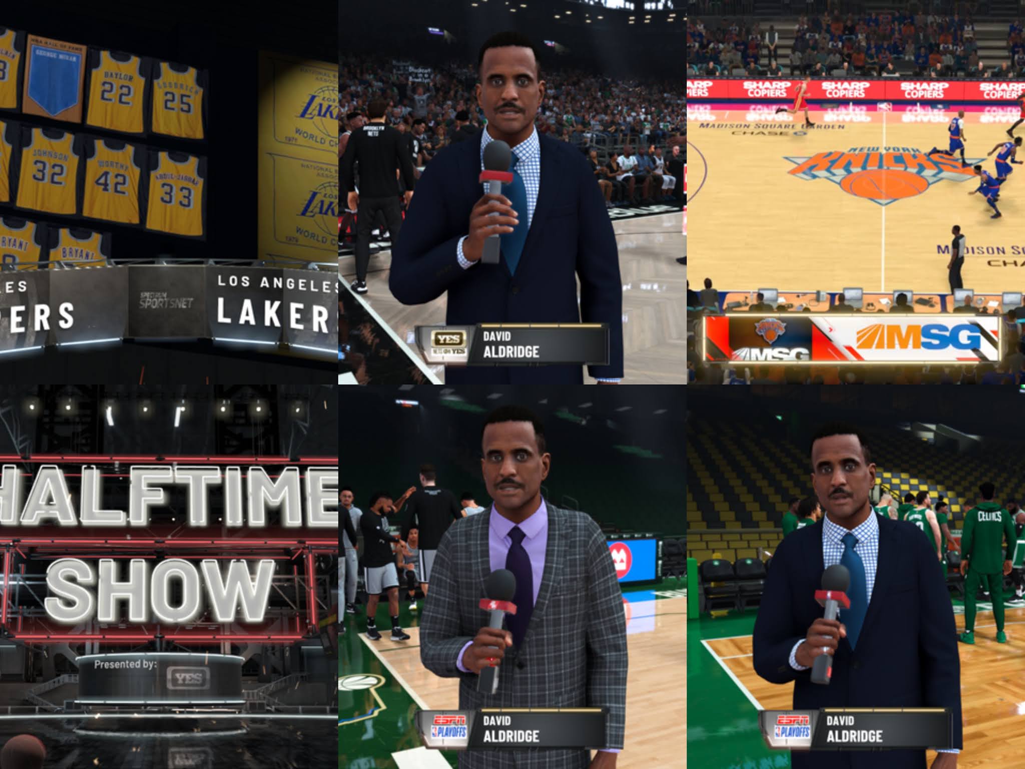 NBA 2K21 Sports TV Broadcast Pack by Santicruyff