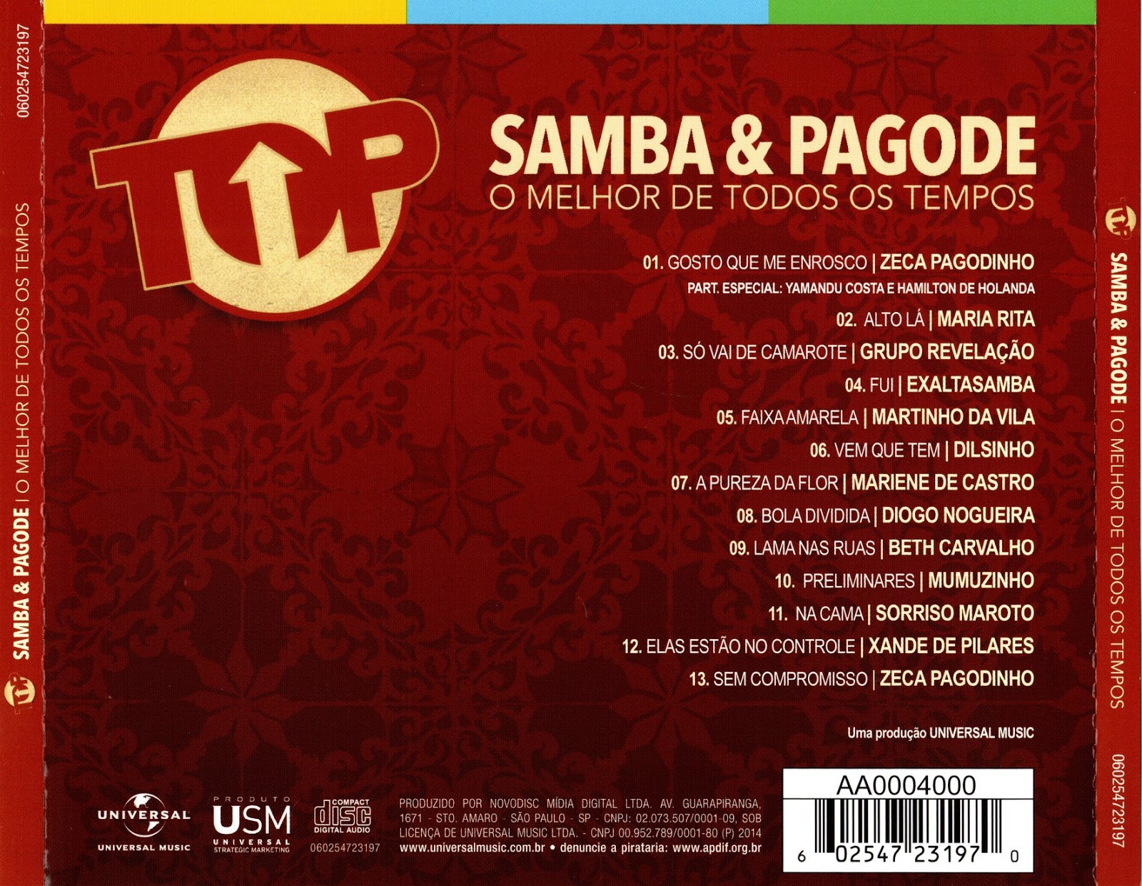 Samba & Pagode Flac Top Samba & Pagode O Melhor de Todos os Tempos