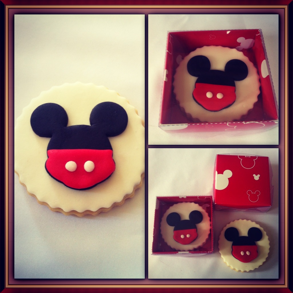 Butik Pasta ve Kurabiye Mickey Mouse Kurabiye