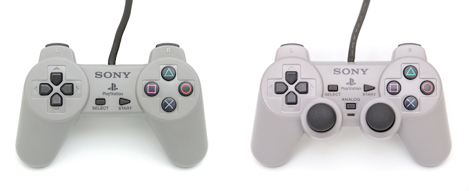 Modelos de Mandos PlayStation 1
