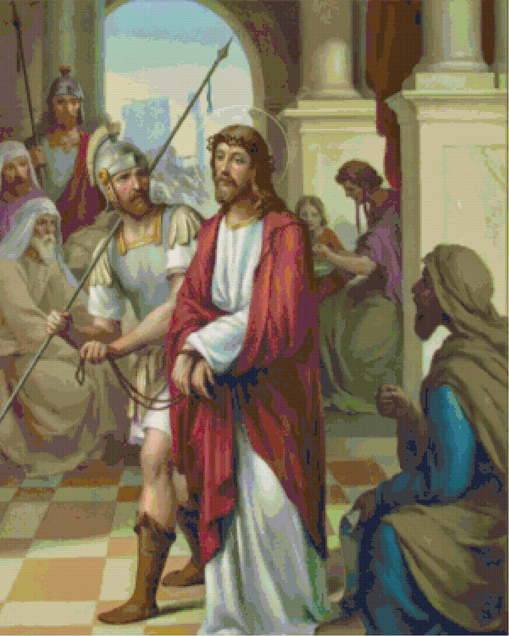 Professione Donna un mondo a Punto Croce Schemi per il punto croce Le stazioni della Via Crucis Professione Donna un mondo a Punto Croce Schemi per il punto croce Le stazioni della Via Crucis