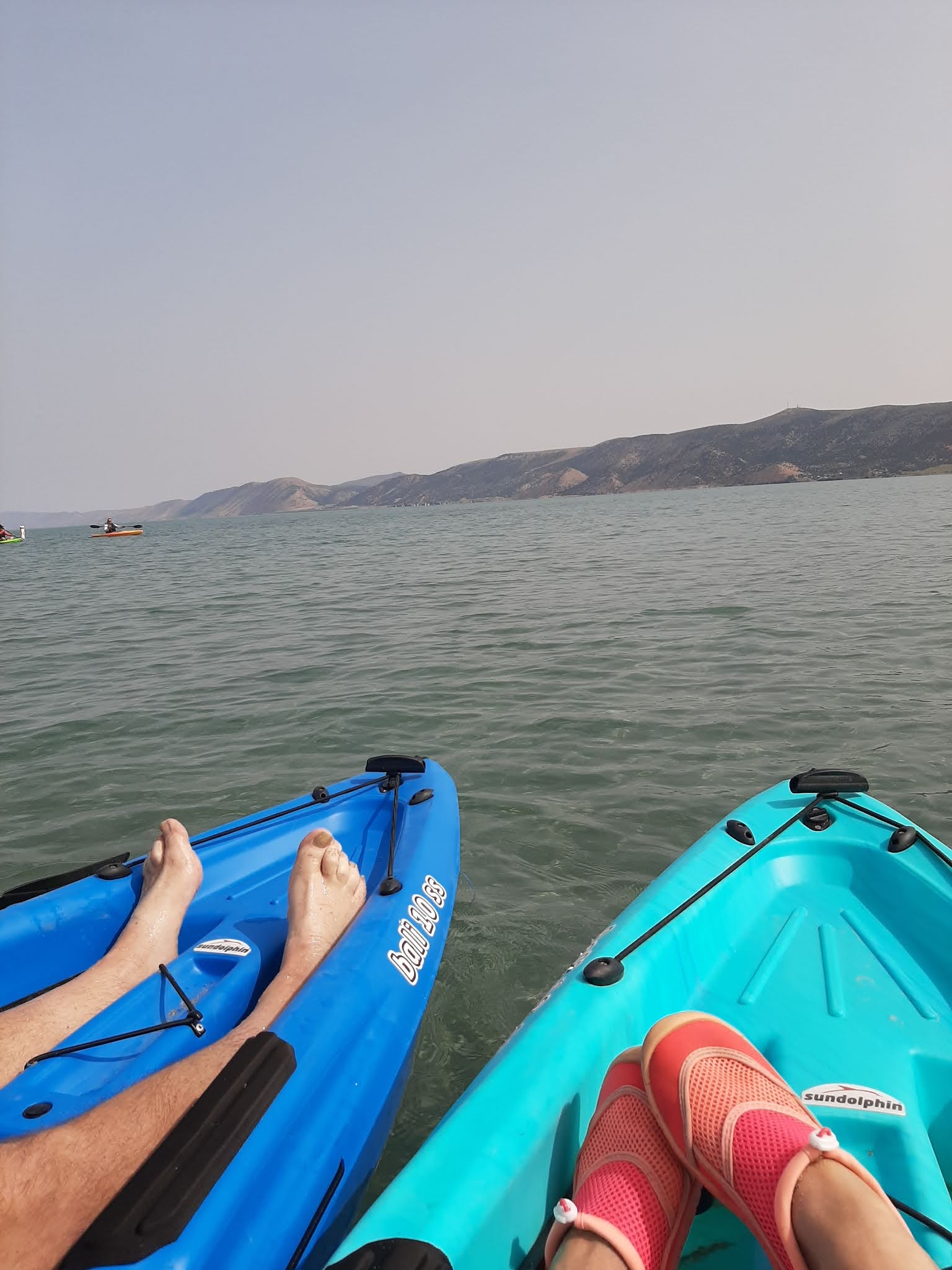 Seeing America with Ken and Shirley Bear Lake Kayaking, Anniversary