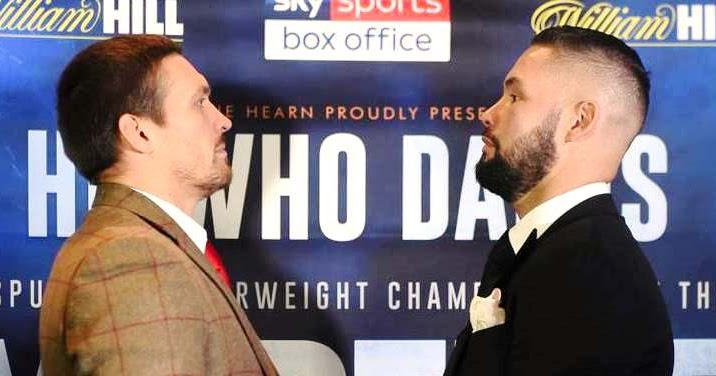 Бой Александра Усика и Тони Белью 10 ноября 2018 во