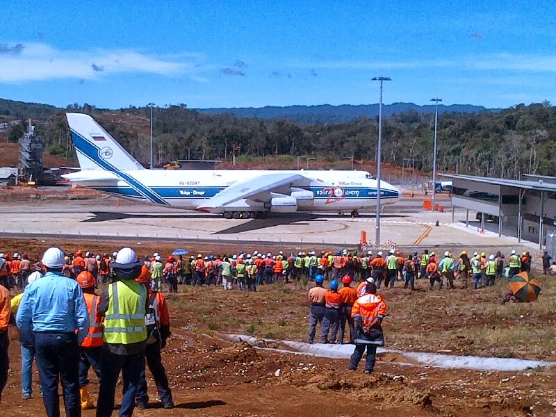 THE ENPOSE PNG Papua New Guinea LNG Project at its completion stages