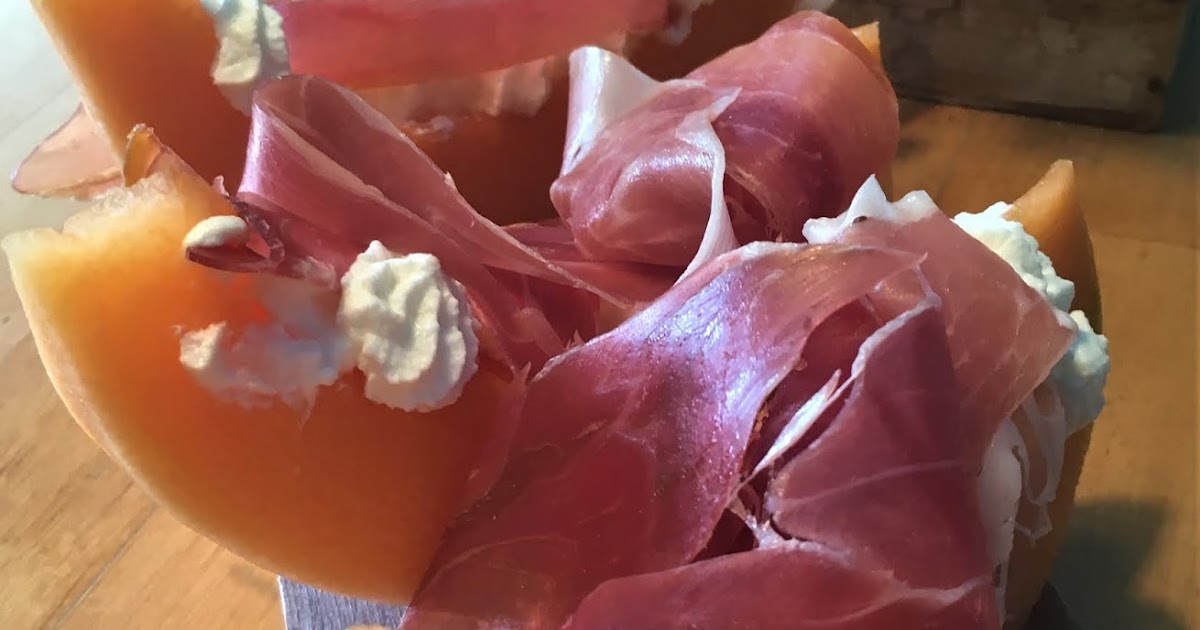 Prosciutto e melone rivisitato