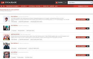 pencarian socialblade kata kunci atta halilintar