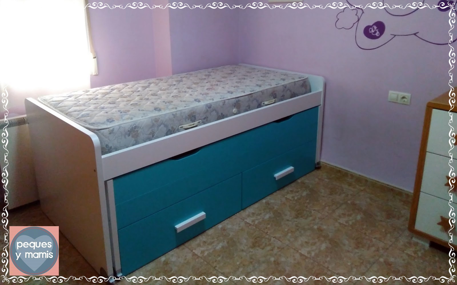 Pequesymamis: Cama Compacta para niños de Muebles Miguel