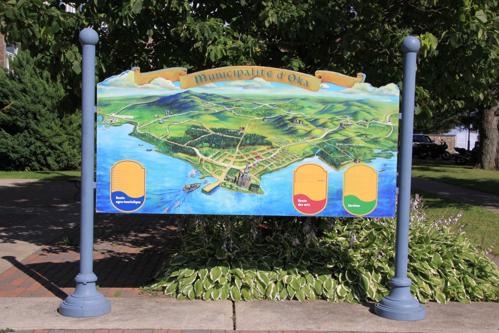 Une nouvelle page au Québec Oka, ou le "no stress land"