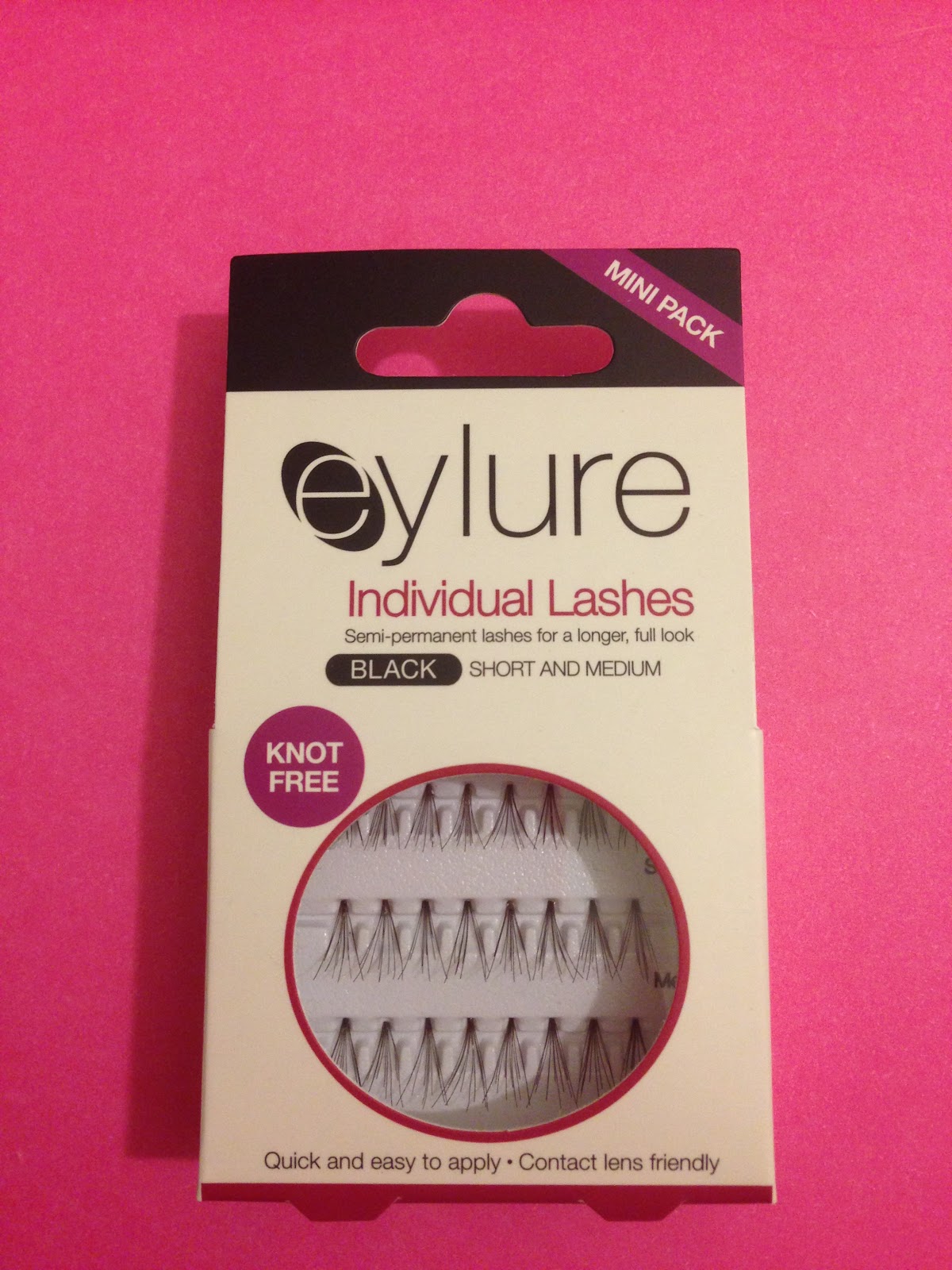 The Beauty Hot Squad Eye Love Lashes Eylure Individual Lashes Review