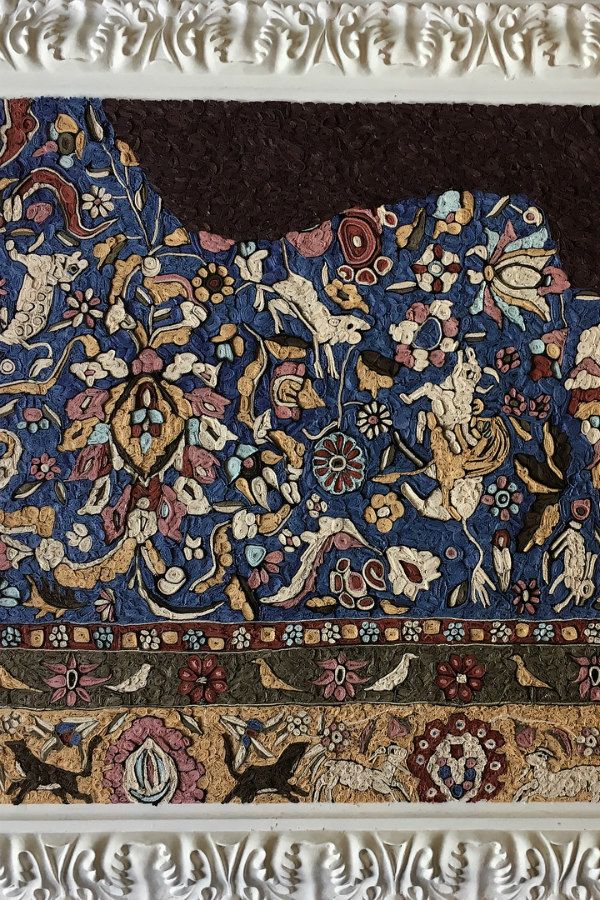 Fascinating Fringed Paper Rugs by Candace Hicks