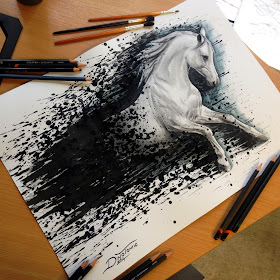 10-Horse-Splatter-Dino-Tomic-AtomiccircuS-Mastering-Art-in-Eclectic-Drawings-www-designstack-co