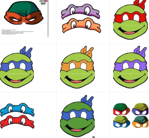 Masks of the Ninja Turtles