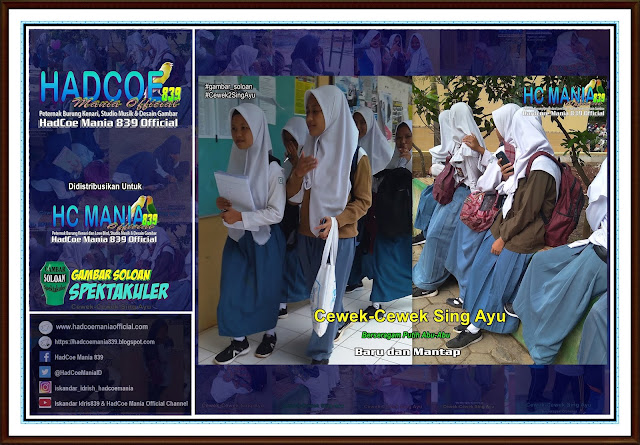 Gambar Soloan Spektakuler Terbaik - Gambar Siswa-siswi SMA Negeri 1 Ngrambe Cover Putih Abu-abu - 9