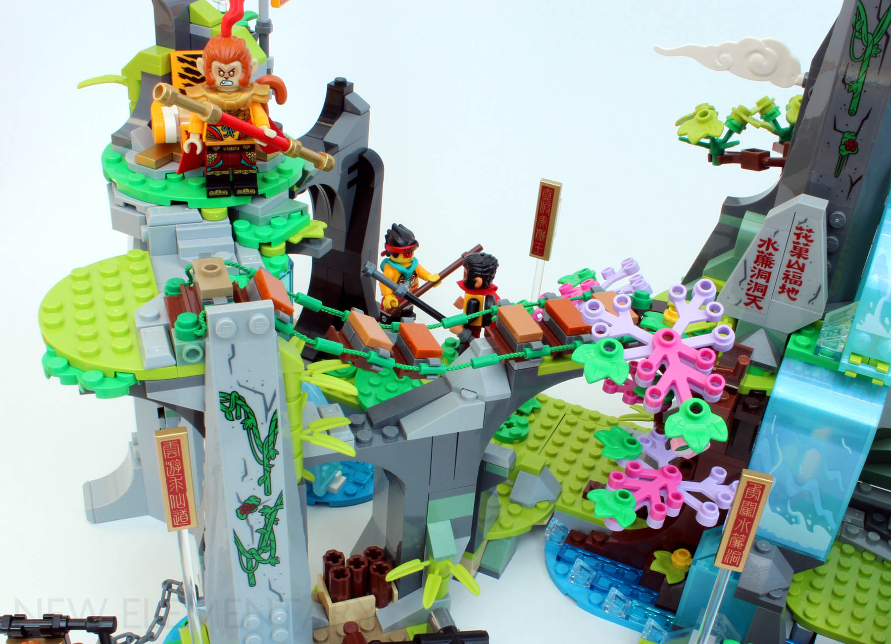 Details about   LEGO 80024 Monkie Kid The Legendary Flower Fruit Mountain Brand New Fast Ship!