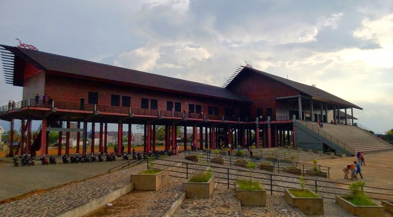 Betang House "Dayak Radakng" Pontianak - West Kalimantan