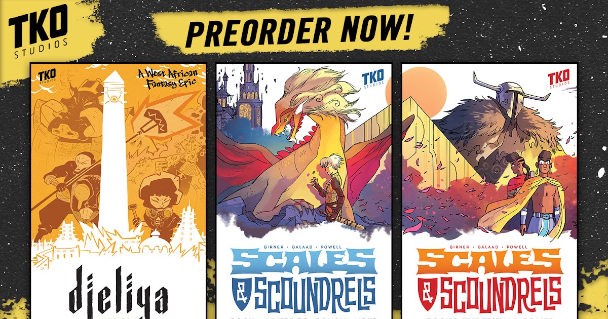 PREORDER TKO Studios Launching YA Graphic Novels 'Djeliya' and