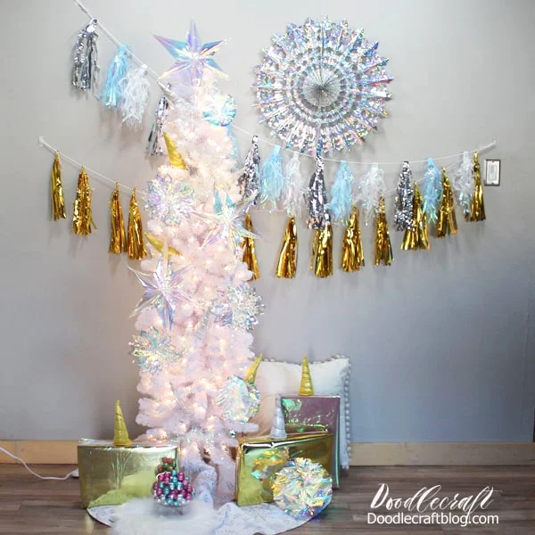 4 Ft Led Felt Christmas Tree DIY Felt Christmas Kits with 30