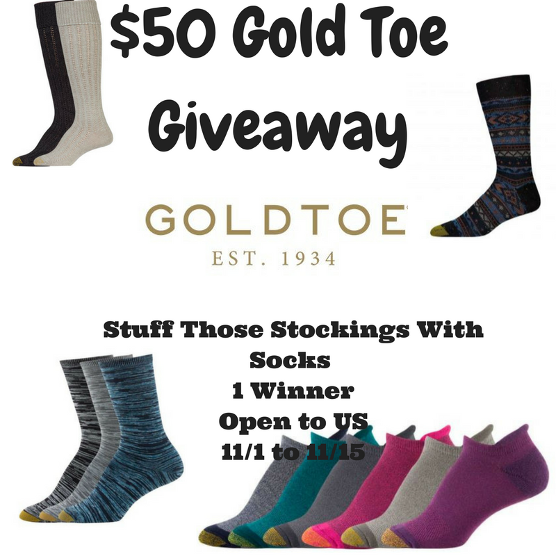 $50 Gold Toe Giveaway — Creative Lifestyle