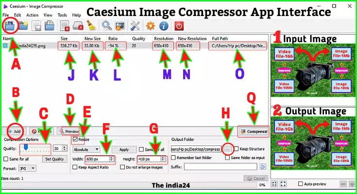 Compress video and image files without degrading quality. Compress video and image files without degrading quality.