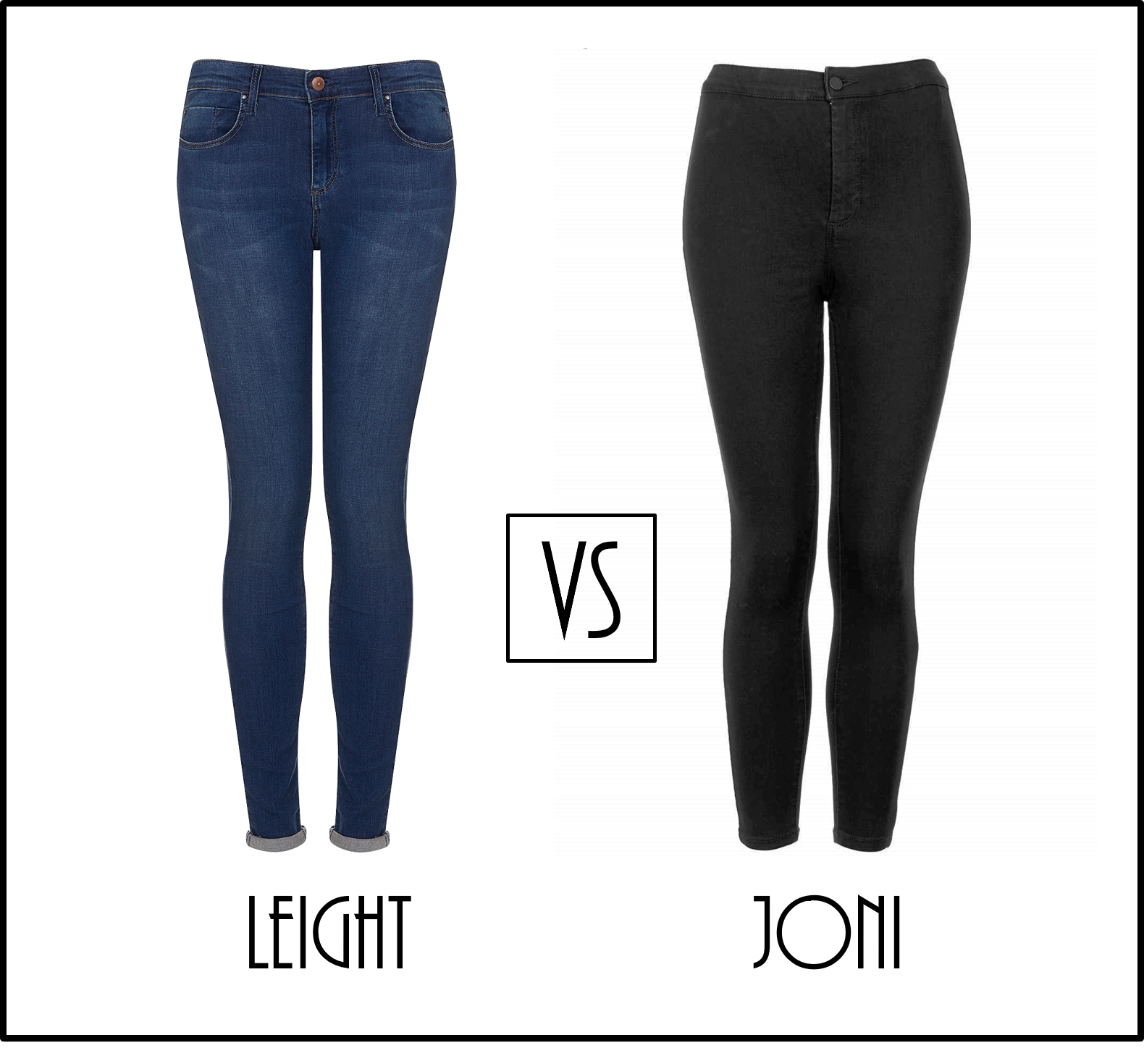 THE DIPSY STYLE REVIEW LEIGH JEANS vs JONI JEANS
