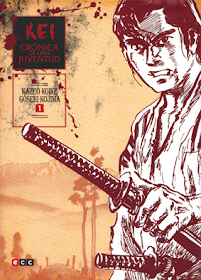 Kei #1 crónica de Juventud  Koike y Kojima, edita ECC manga samurais 