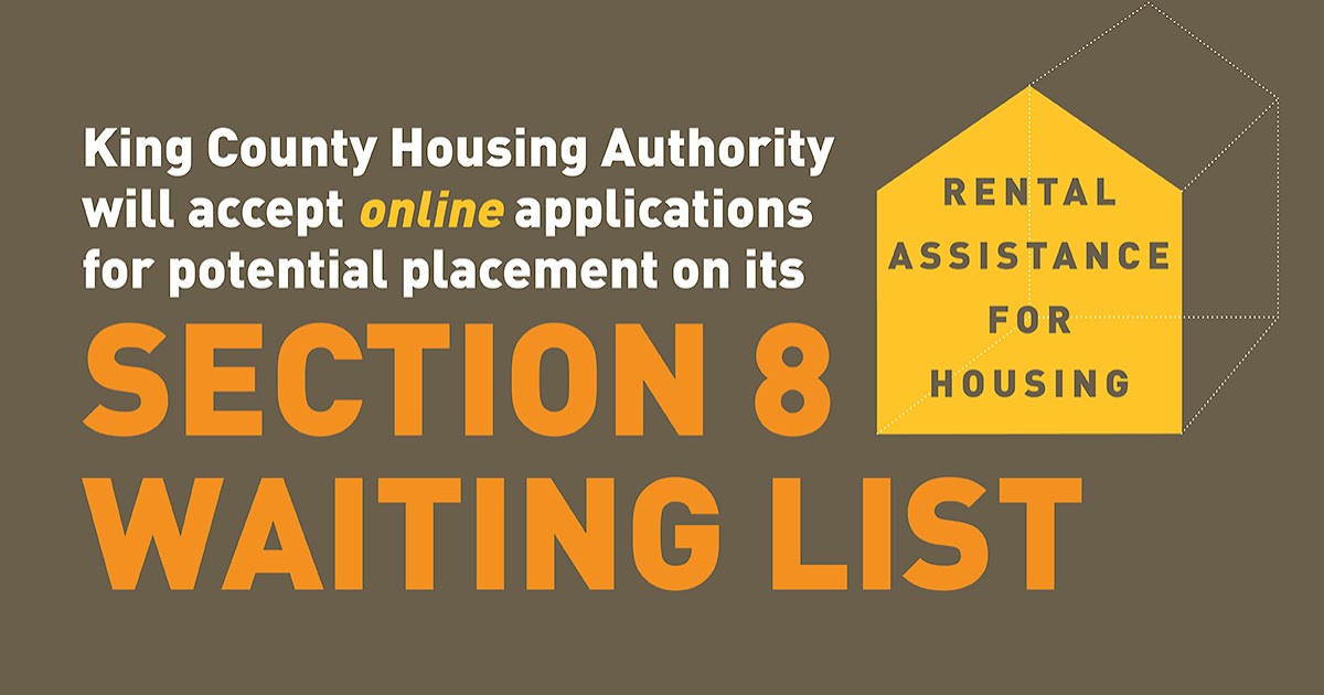 Shoreline Area News KCHA to open Section 8 Housing Voucher waiting