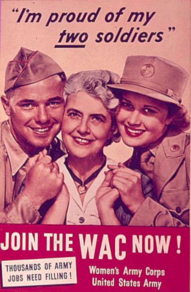 "I’m in this war too!" A Collection of 48 Popular U.S. Army Women’s