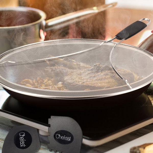 Splatter Screen for Frying Pan