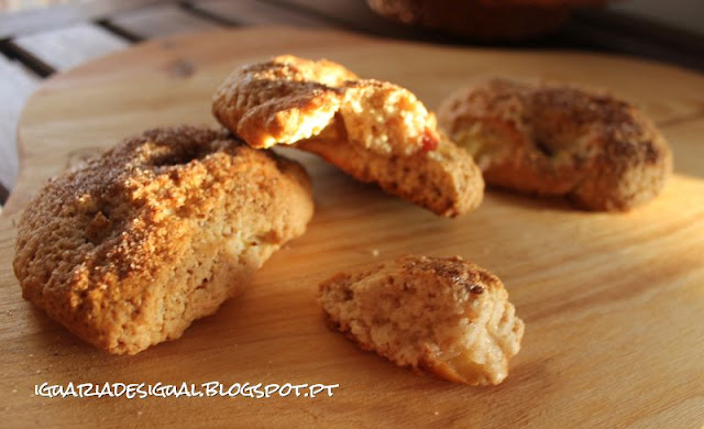 Scones+deliciosos+maçã+e+canela