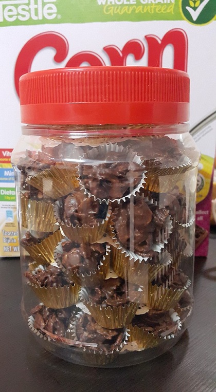 Resepi Corn Flakes Chocolate Sedap!! (SbS)  Aneka Resepi 
